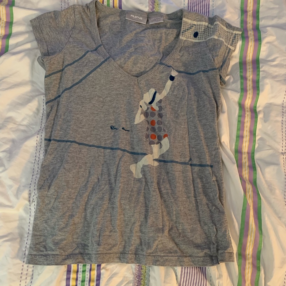 Short sleeve FILA tennis shirt